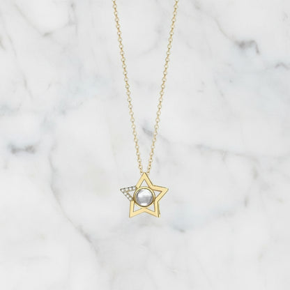 Colier photo projection ÉTOILE