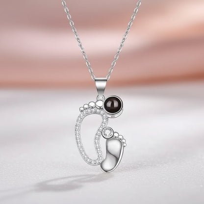 Collier photo projection BABY