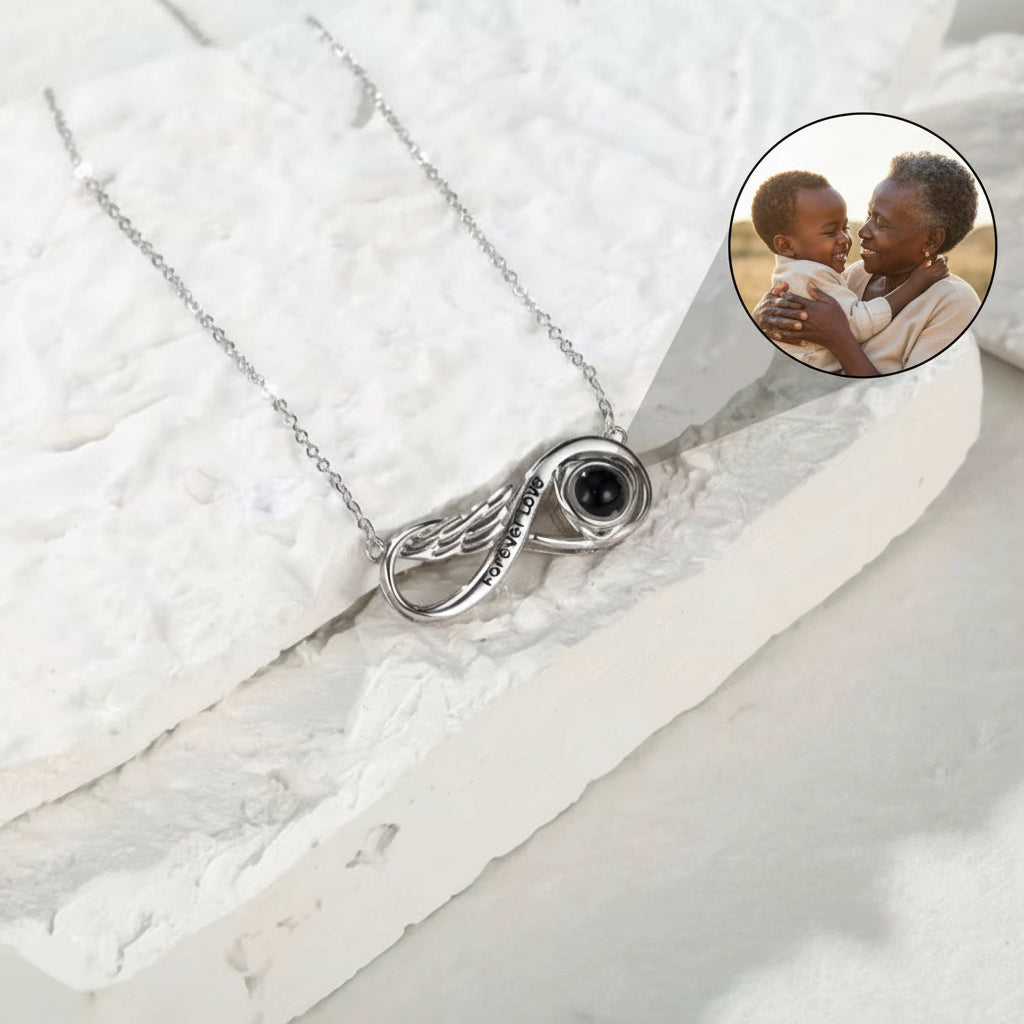 Collier photo projection INFINI