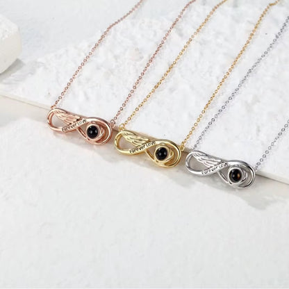 Collier photo projection INFINI