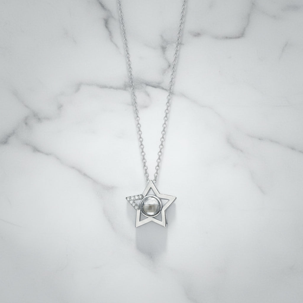 Colier photo projection ÉTOILE