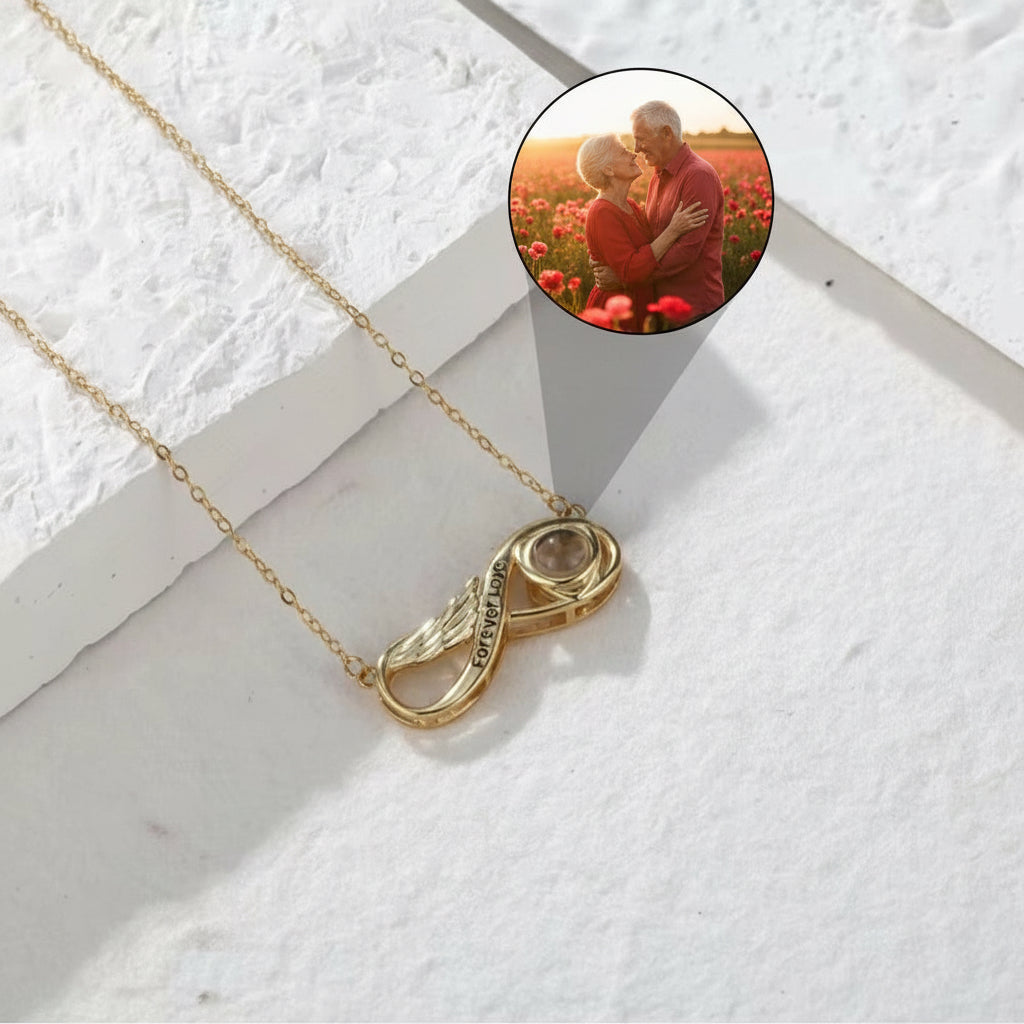 Collier photo projection INFINI