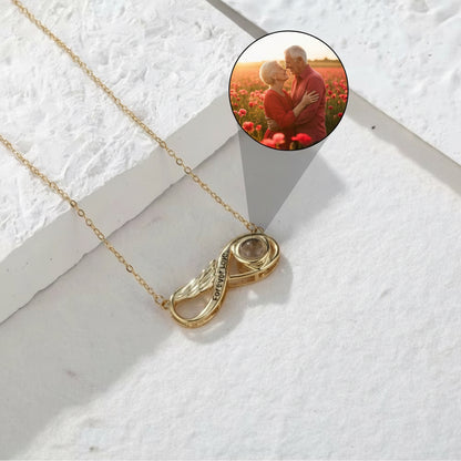 Collier photo projection INFINI