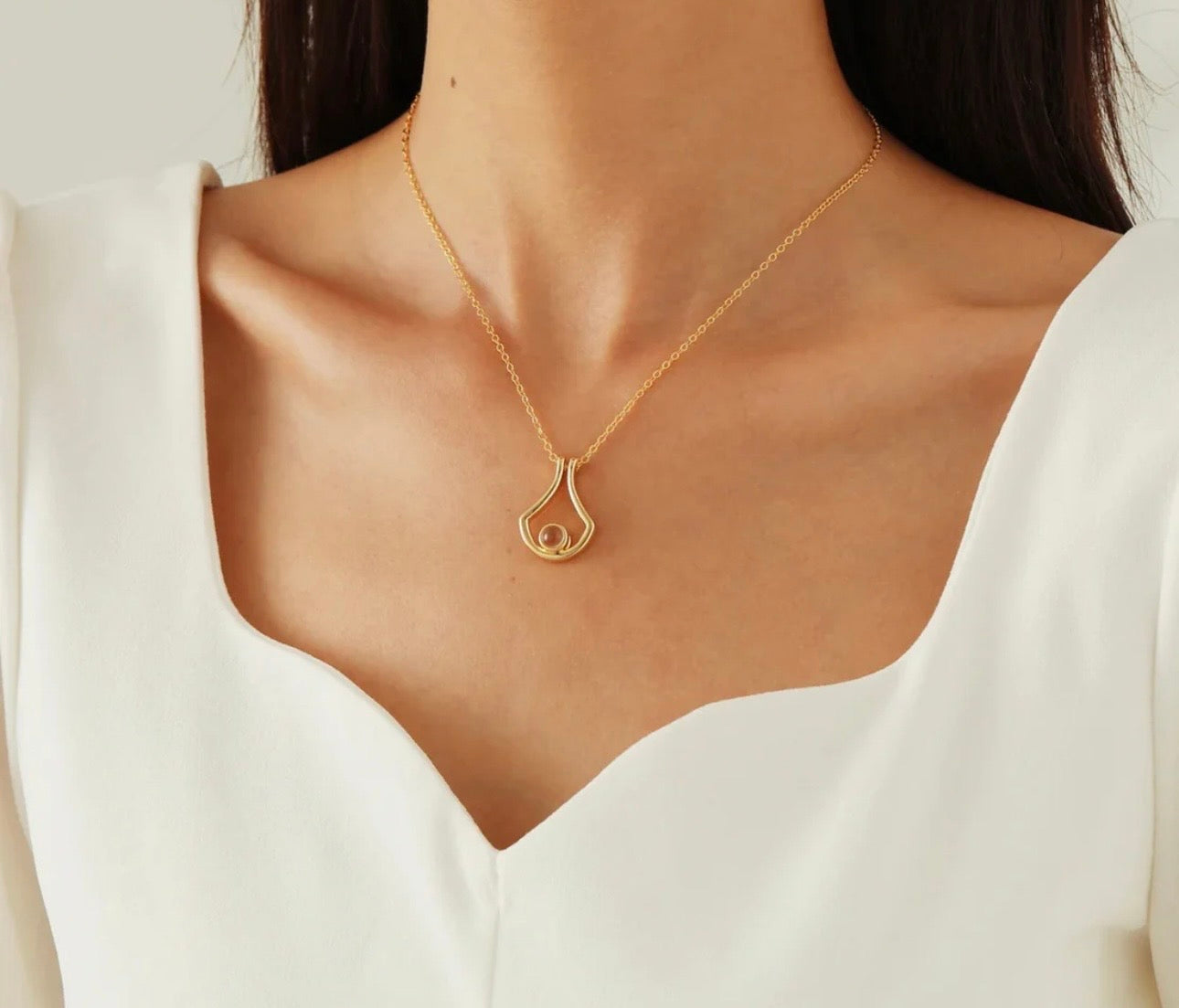 Colier photo Olymphéa