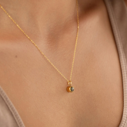 Collier Photo Personnalisé Zélie - Vos Proches Autour du Cou